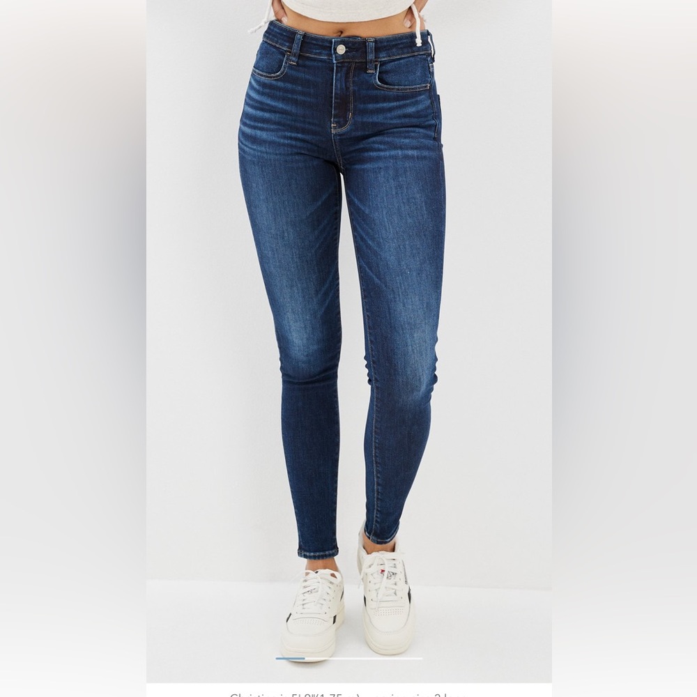 AE high rise jegging size 14